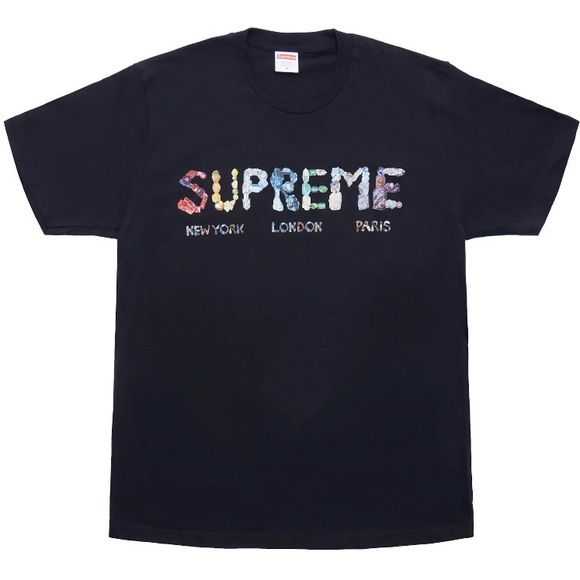 Supreme Rocks Tee Size L Black